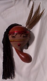 Wind Dancer Gourd Mask