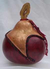 Painted Desert Decorative Gourd